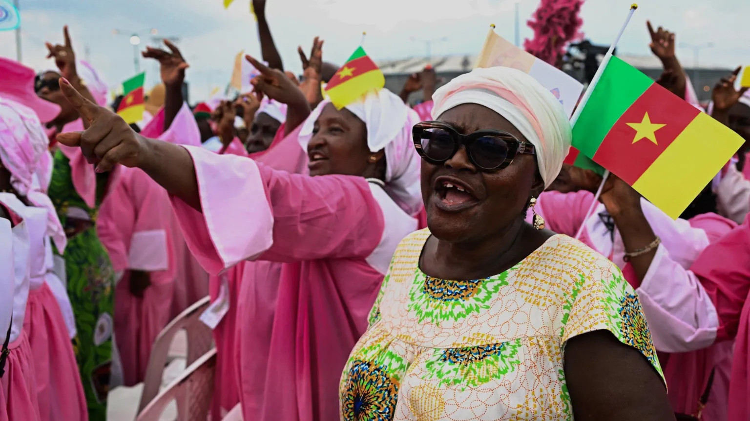 Pope Leo XIV draws record crowd in Cameroon amid Africa peace tour