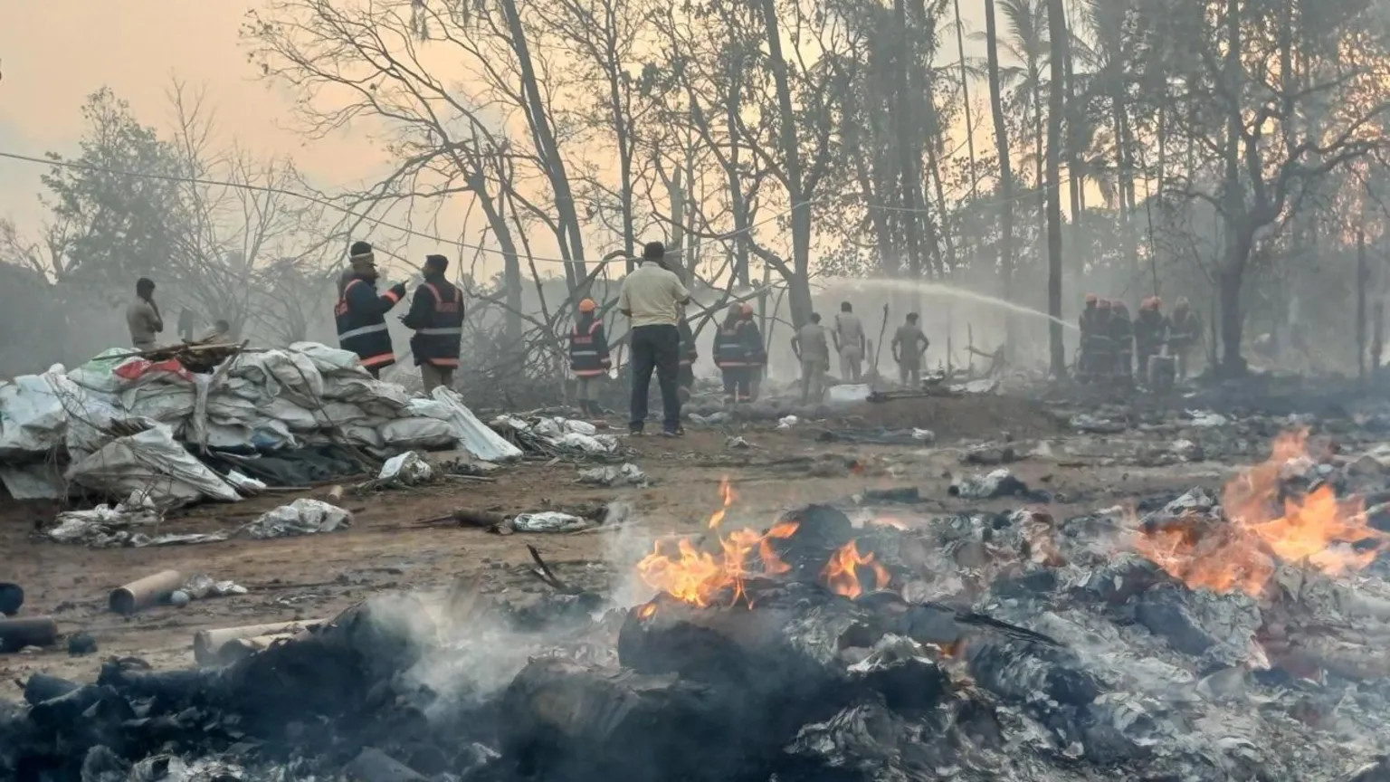 Deadly blast at Kerala firecracker unit kills 13 ahead of festival