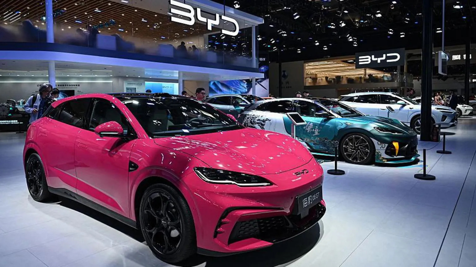 Chinese EV makers capitalize on global shift away from fuel vehicles