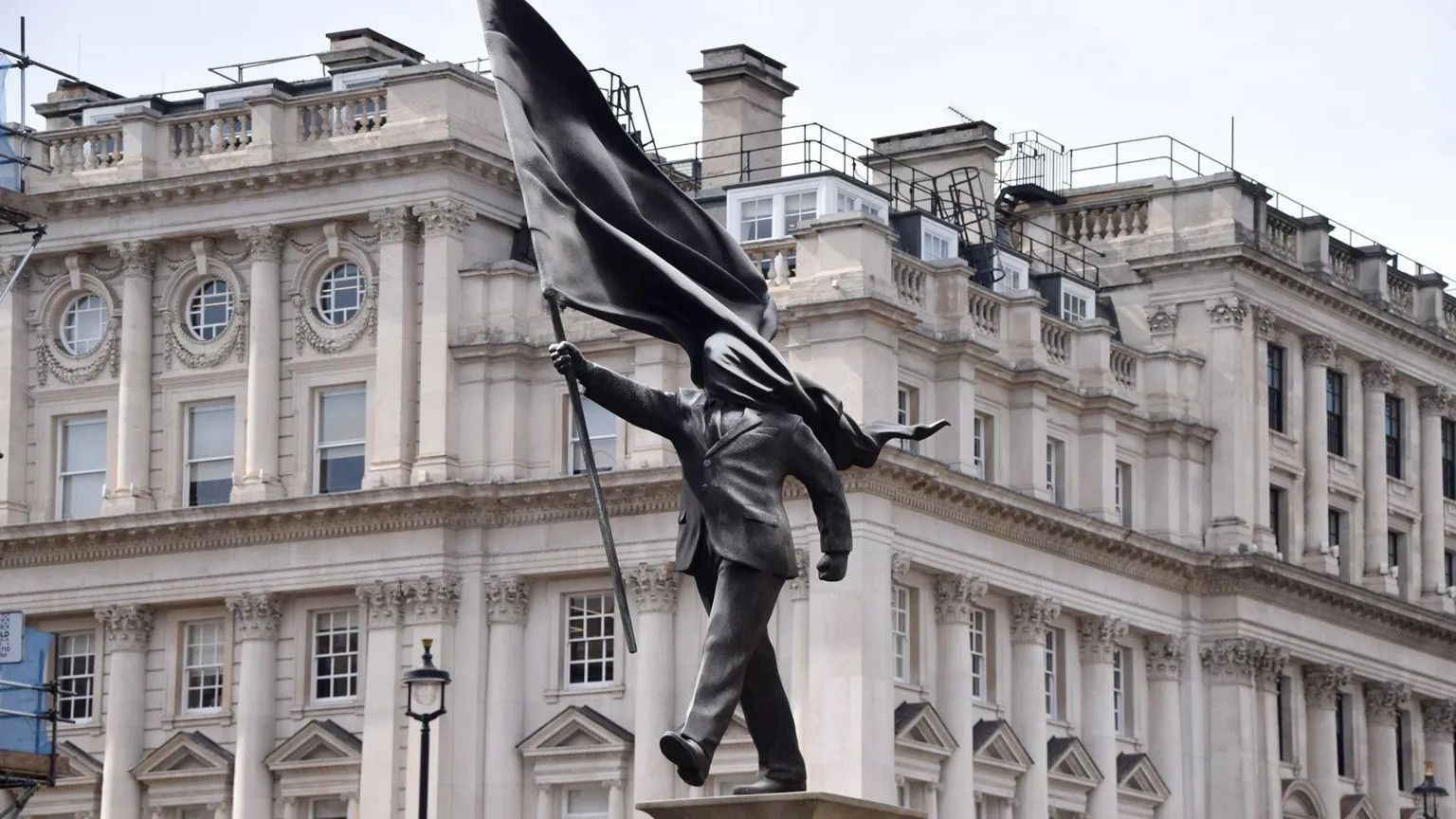 Banksy confirms new London statue critiquing imperialism and power