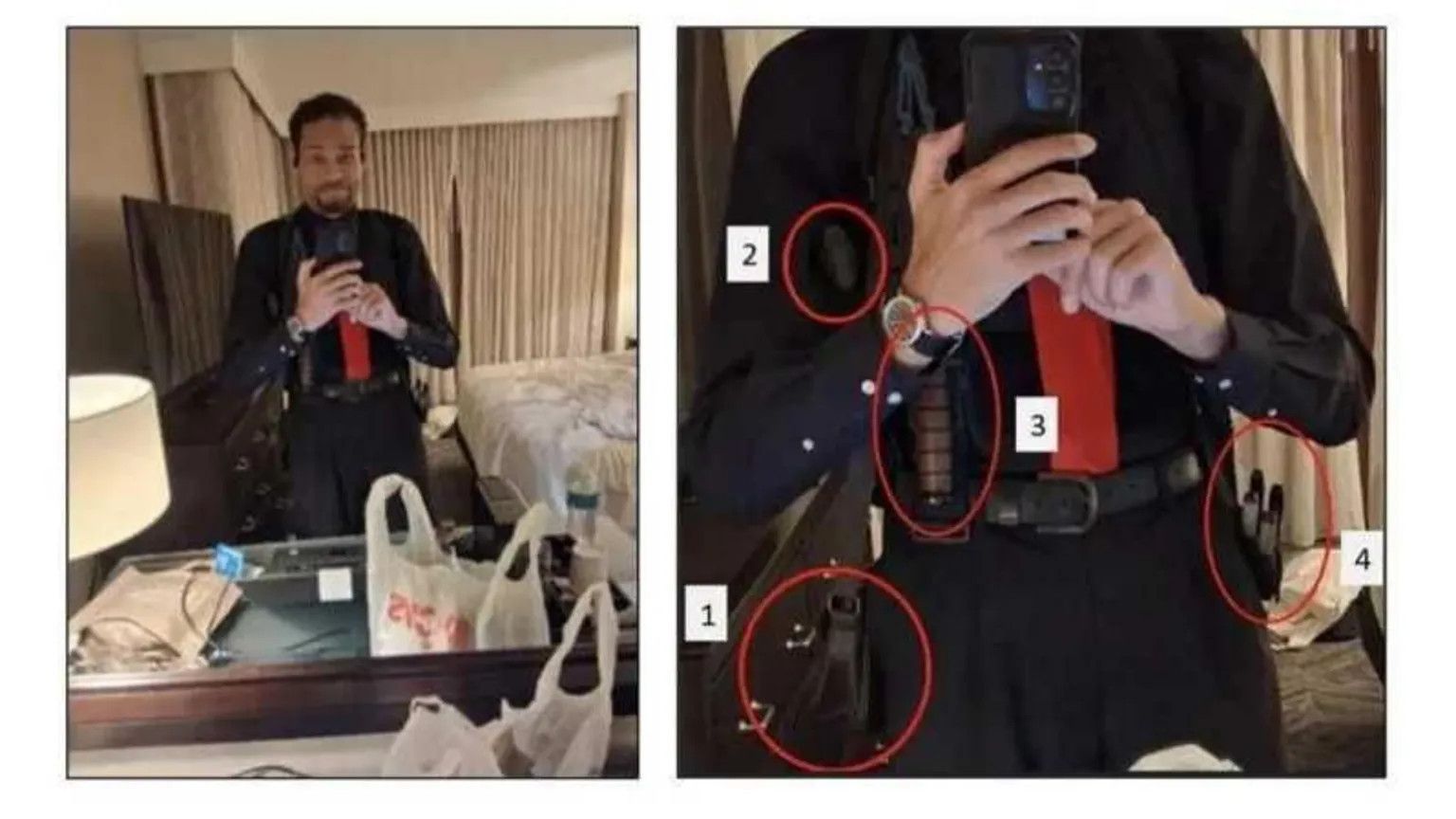 New footage shows Trump gala gunman sprinting past security in four seconds