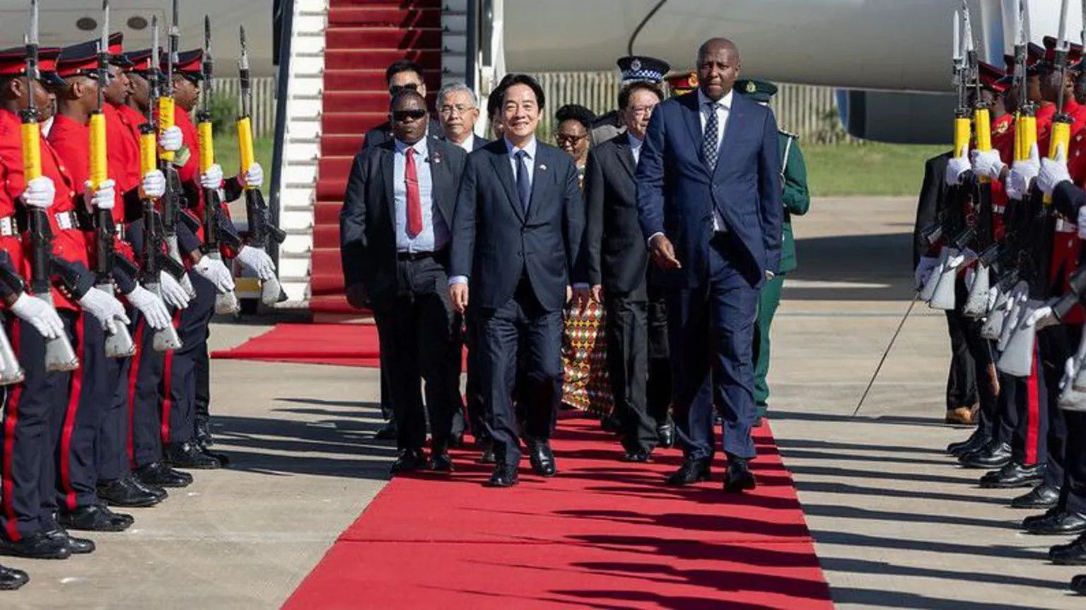 Taiwan's Lai defies China with unannounced visit to Eswatini