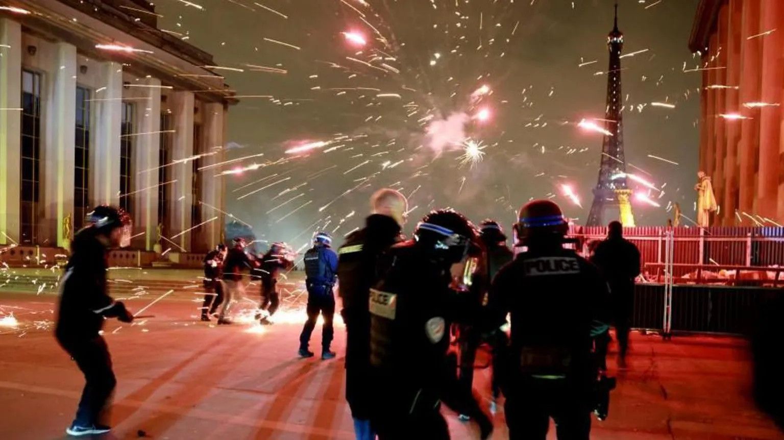 Paris riots follow PSG Champions League win, 127 arrested