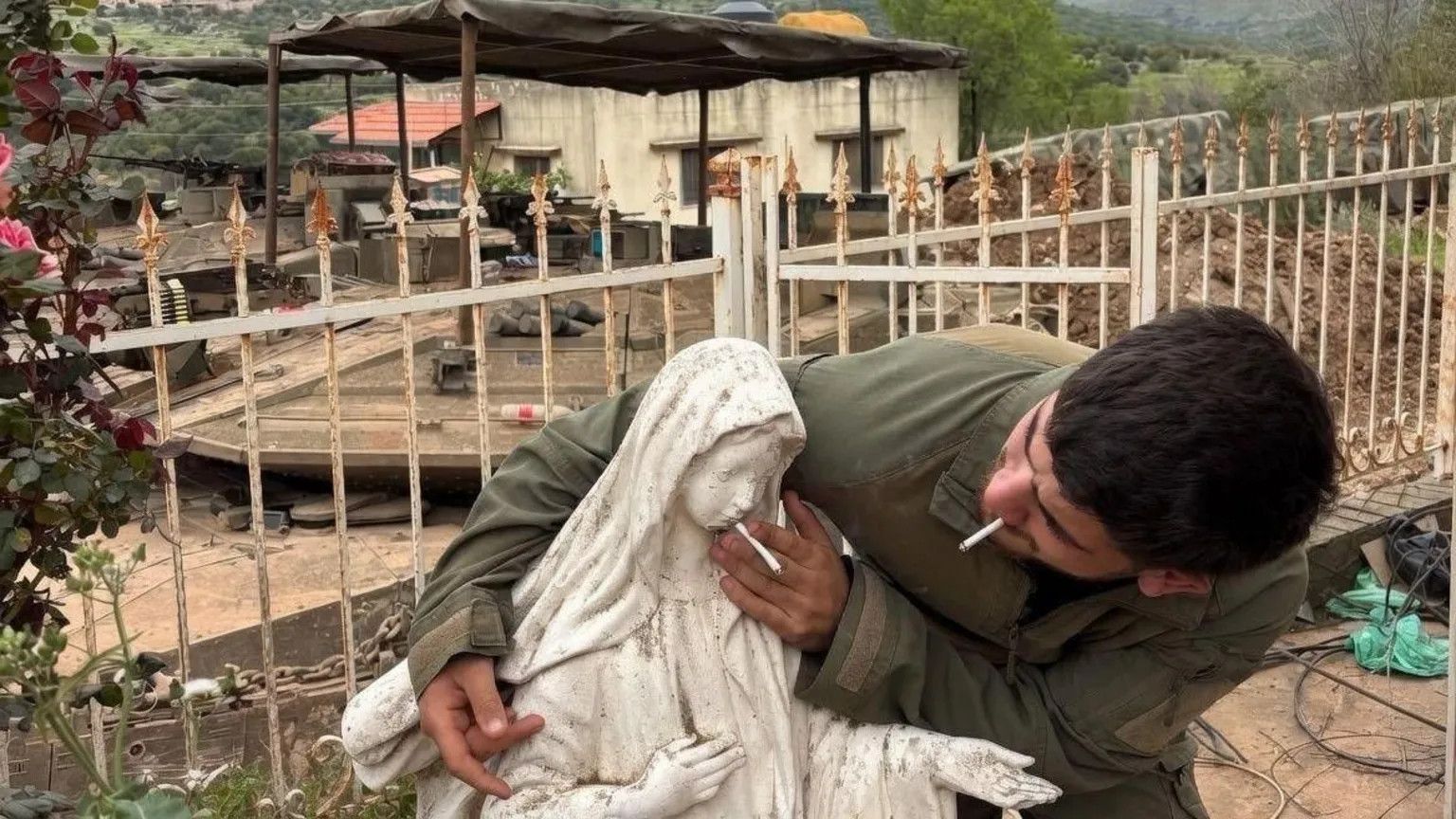 Israeli military probes soldier over Virgin Mary statue desecration in Lebanon