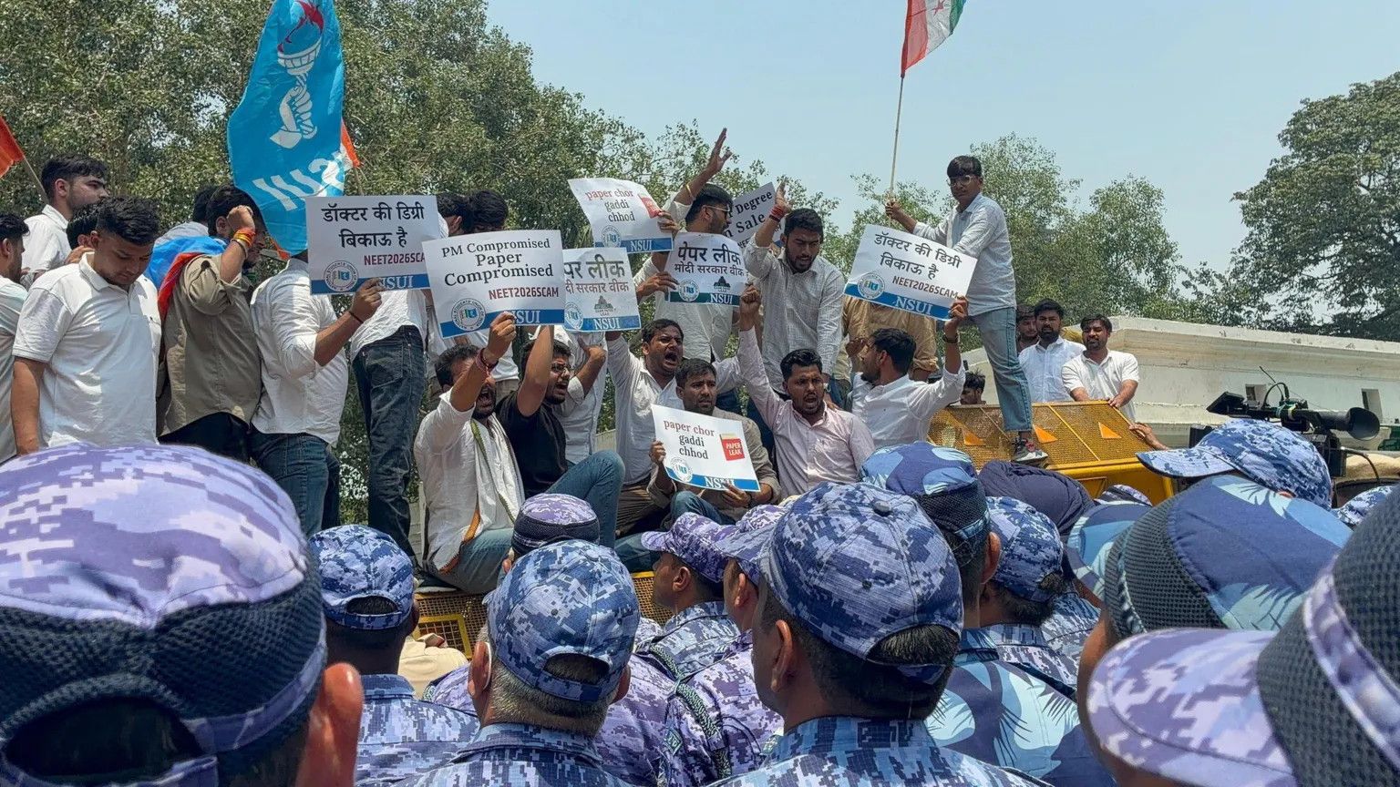 NEET-UG exam cancelled after paper leak allegations trigger protests in India