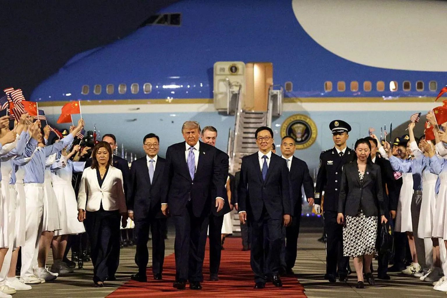 Trump arrives in Beijing for critical talks with Xi amid global tensions