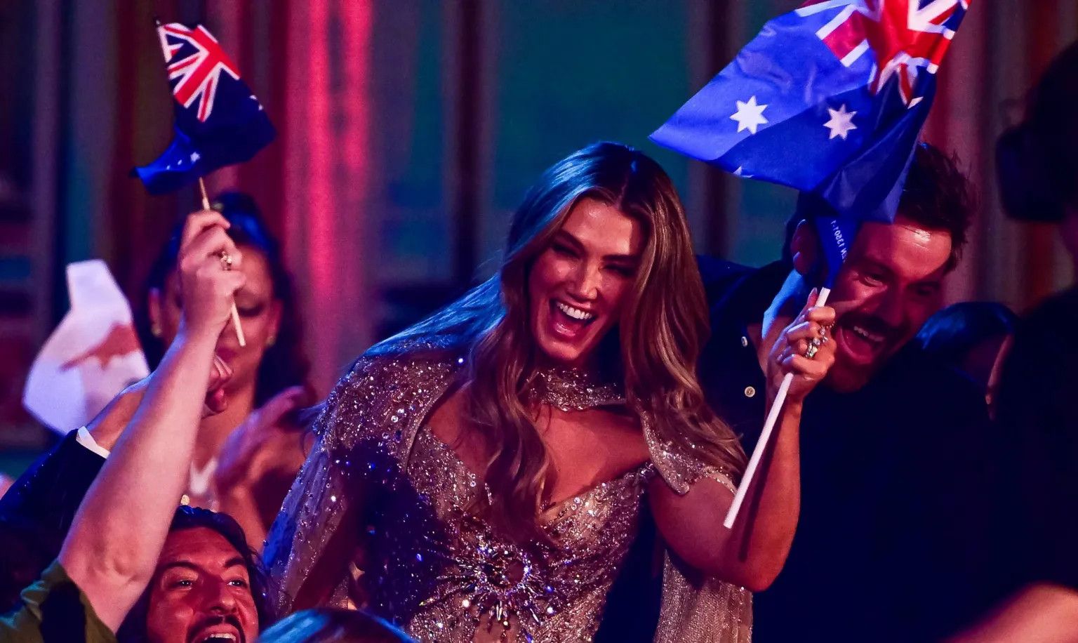 Delta Goodrem boosts Australia's Eurovision victory chances after semi-final performance