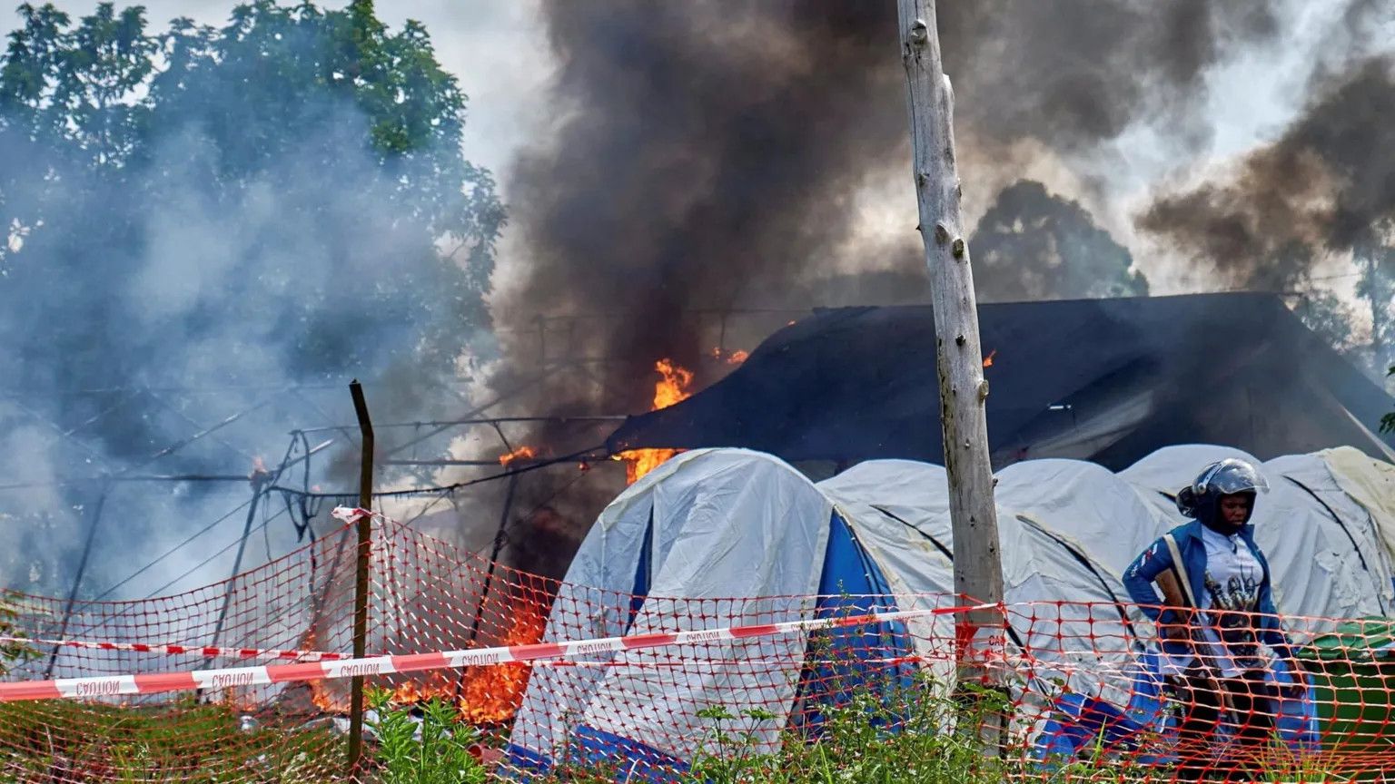 Ebola outbreak sparks violent protests at DR Congo hospital
