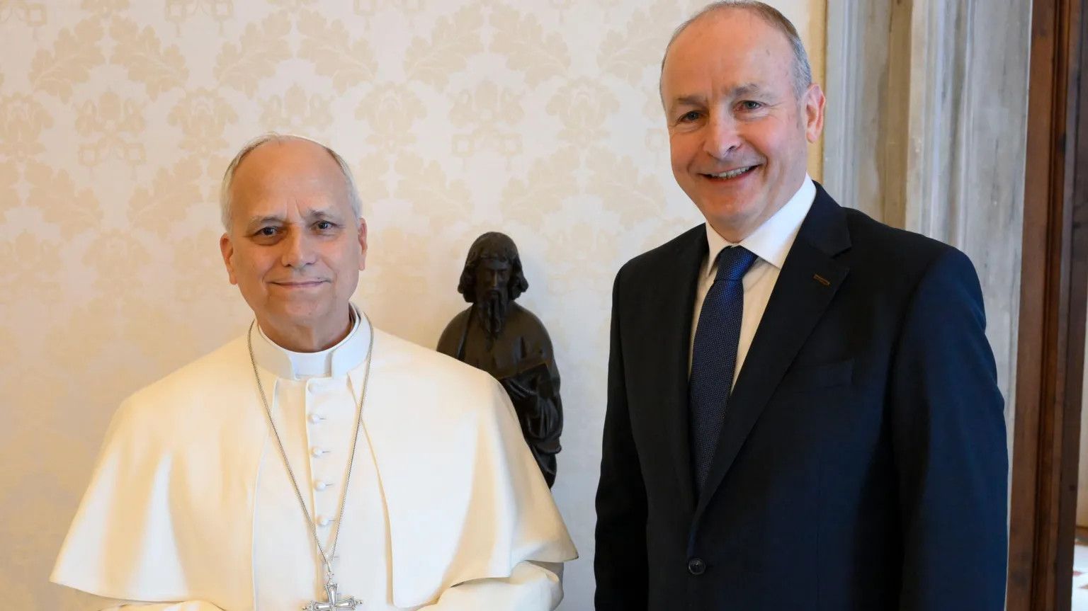Irish PM Martin meets Pope Leo XIV to discuss global conflicts and clerical abuse