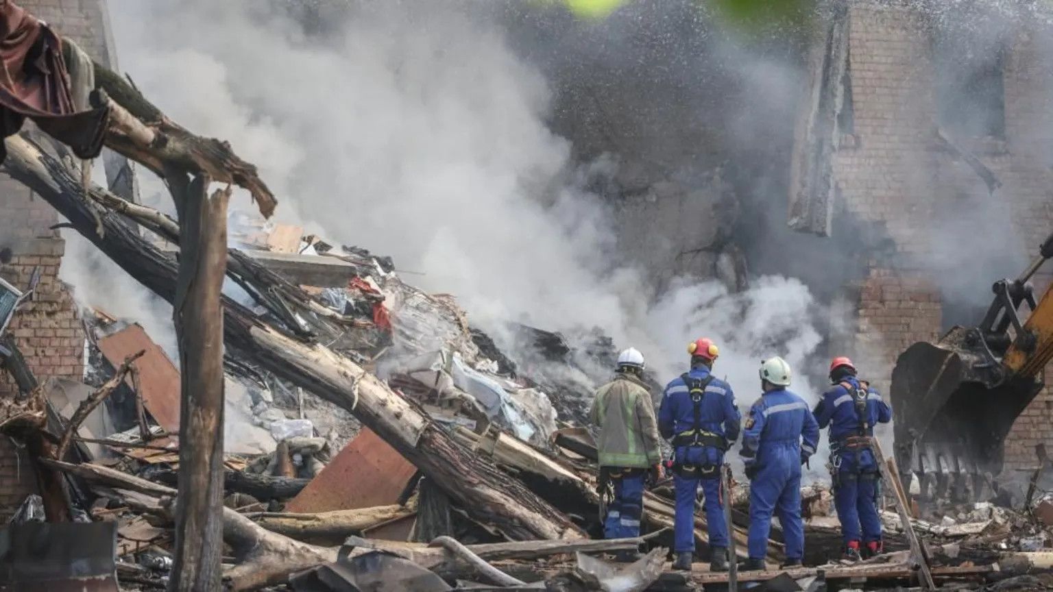 Russian strikes kill four in Kyiv as retaliation claims mount