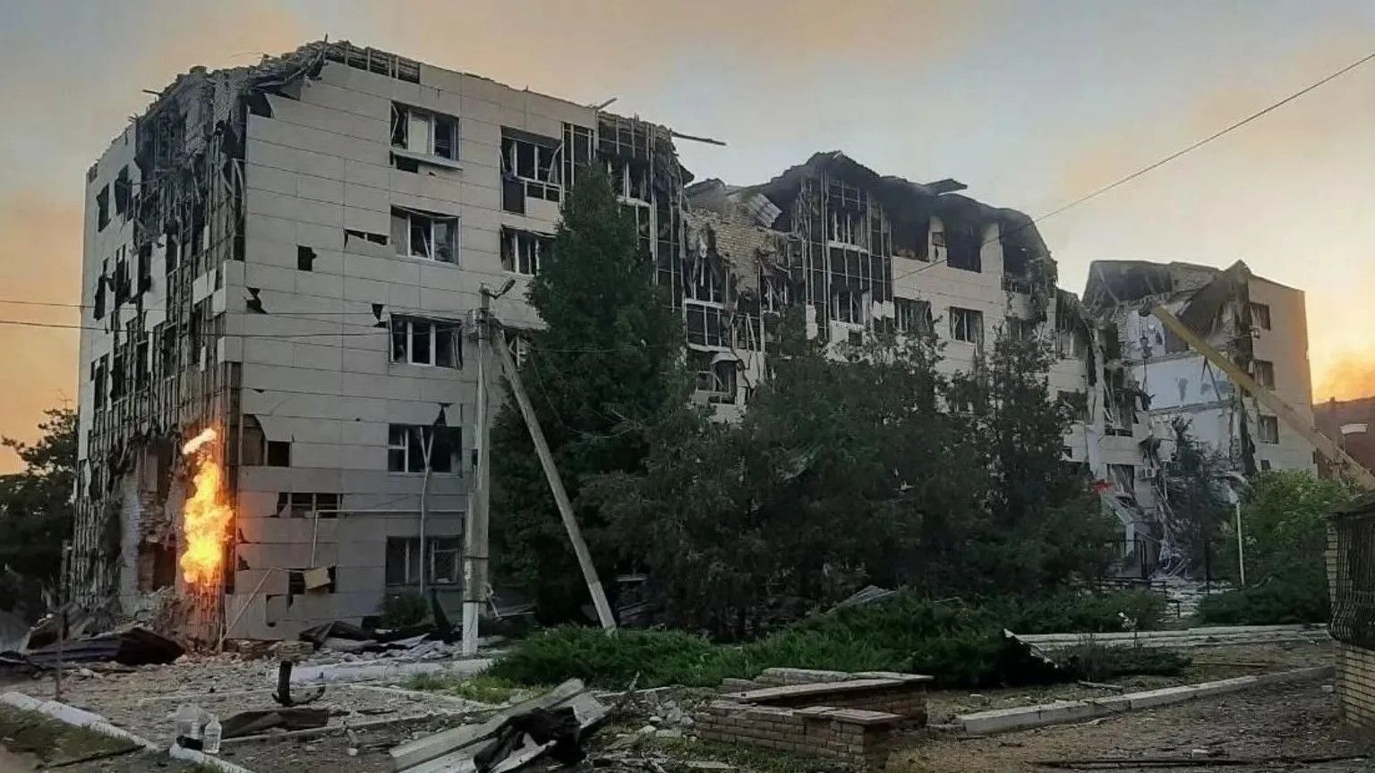 Russian college dormitory hit in deadly strike sparks war crime accusations