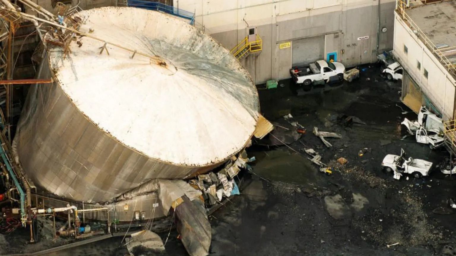 One dead, nine missing after chemical explosion at Washington paper mill