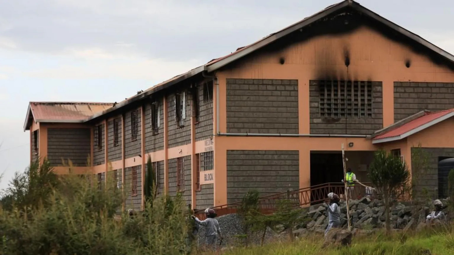 Eight students arrested over deadly fire at Kenyan girls' school
