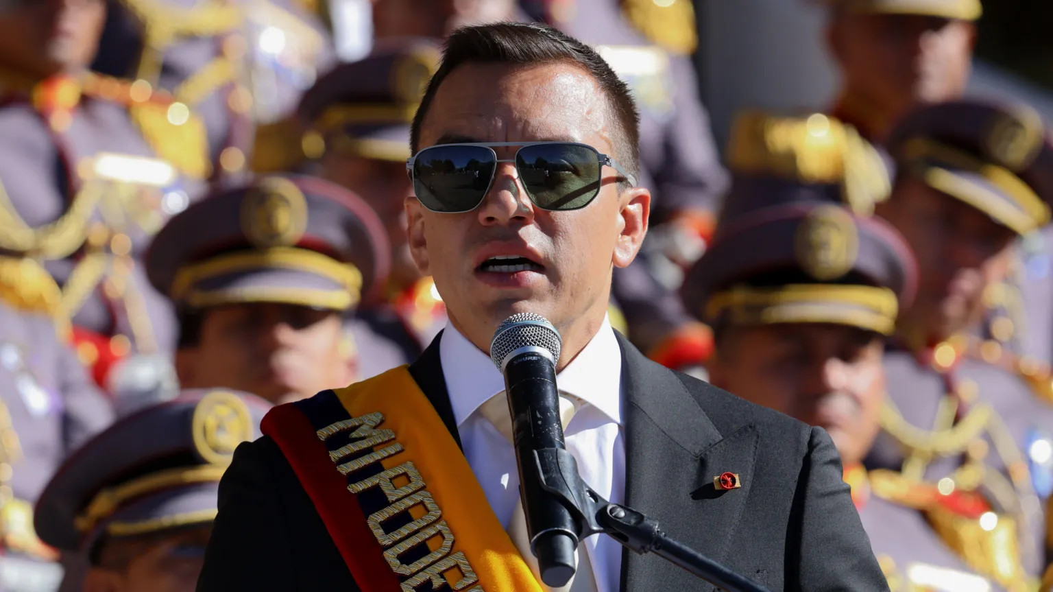 Colombia accuses Ecuador's president of election interference over tariff pledge