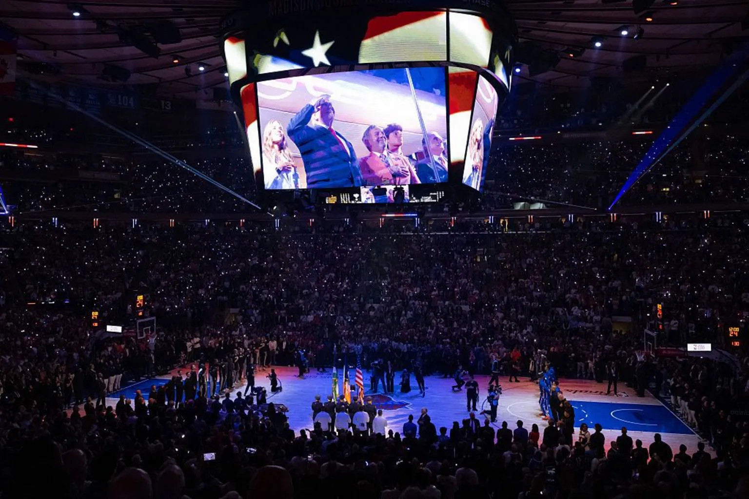 Trump booed at NBA Finals in New York amid tight security