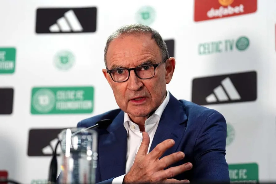 Martin O’Neill returns to Celtic as interim manager after Rodgers’ exit