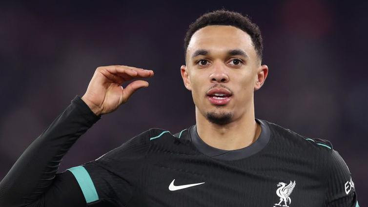 Trent Alexander-Arnold faces mixed Anfield reception on Liverpool return with Real Madrid
