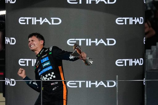 Lando Norris clinches F1 title in Abu Dhabi thriller, becoming Britain's 11th champion