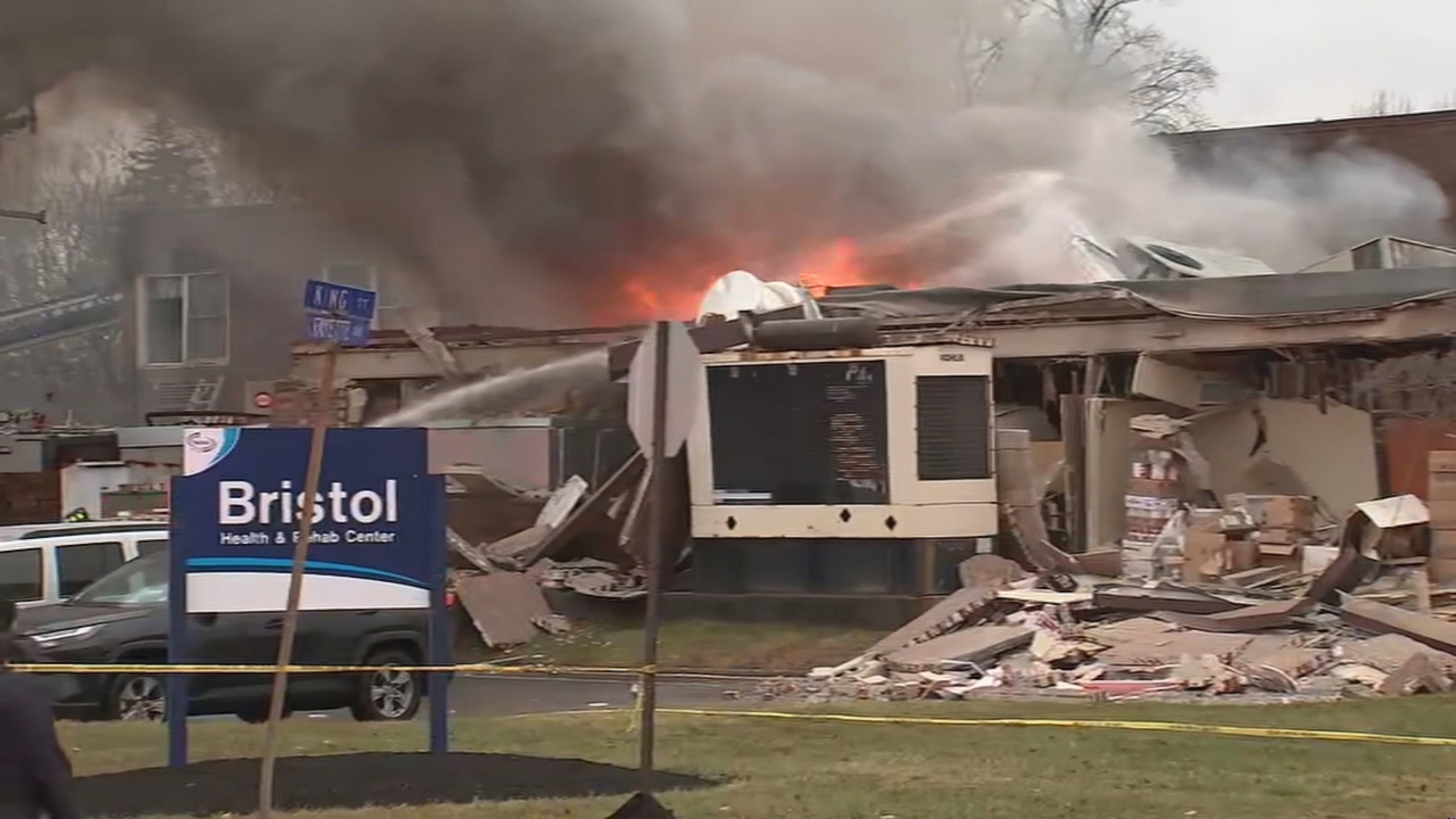 Explosion and fire at Pennsylvania nursing home kills two, injures others