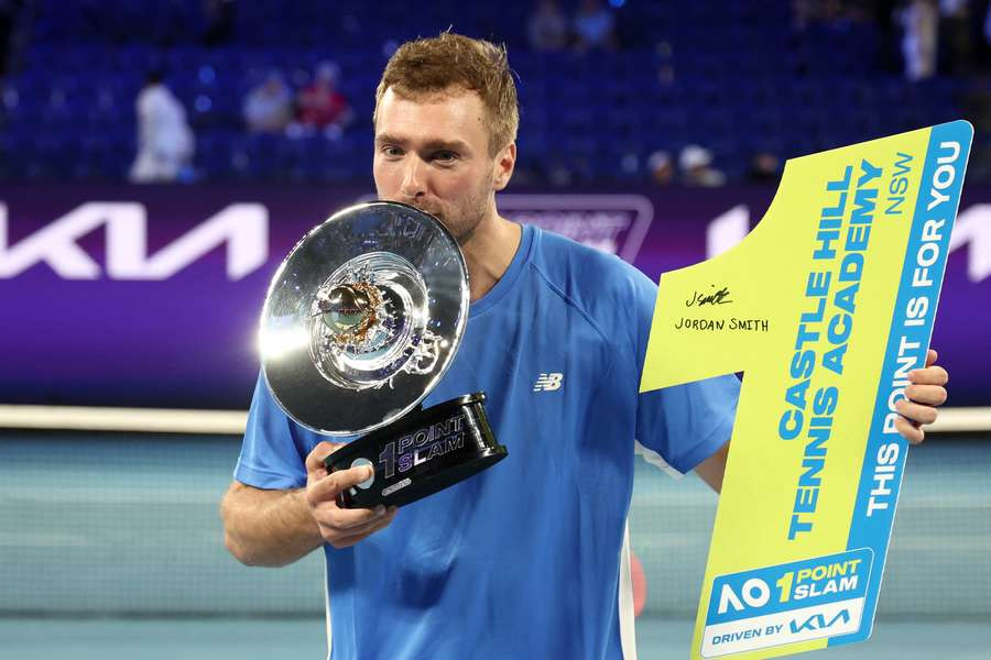 Amateur Jordan Smith wins $1M in Australian Open's One Point Slam