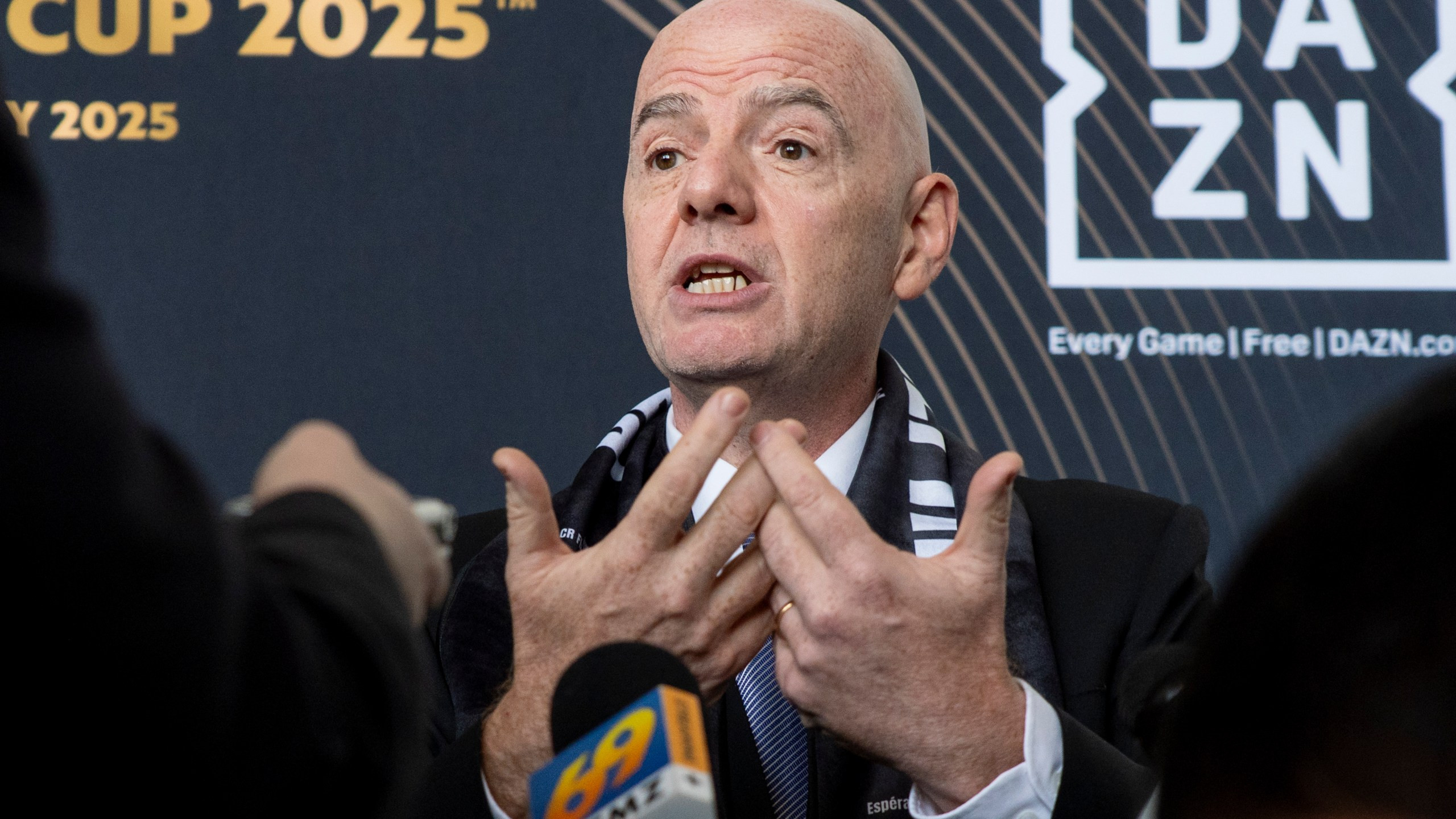 Ukraine slams FIFA chief Infantino over Russia ban comments