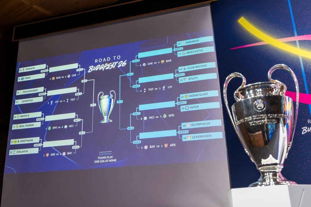 Champions League last 16 draw sets up blockbuster ties including Chelsea-PSG rematch