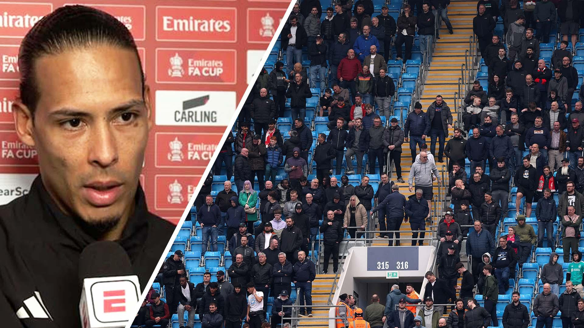 Van Dijk apologizes as Manchester City crush Liverpool in FA Cup