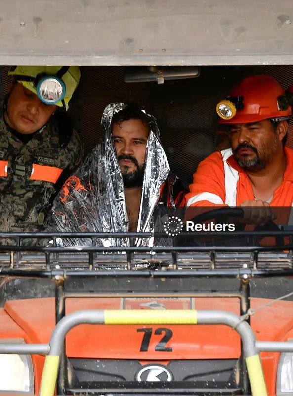 Mexican miner rescued after 14 days trapped in flooded gold mine