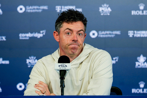 McIlroy chases historic double at US PGA despite toe injury setback